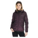 Dámska bunda FUNDANGO ALSEA Hooded Down Jacket-398 - aubergine