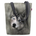 Bertoni Plátenná taška Sunny Husky Grey 29 cm x 40 cm x 36 cm x 8 cm