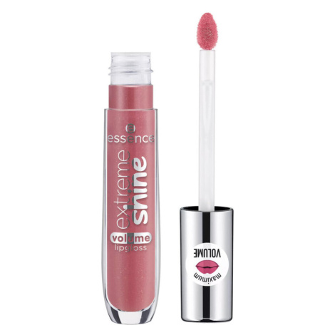 Essence  Extreme Shine Volume Lip Gloss - 09 Shadow Rose  Lesky na pery Ružová