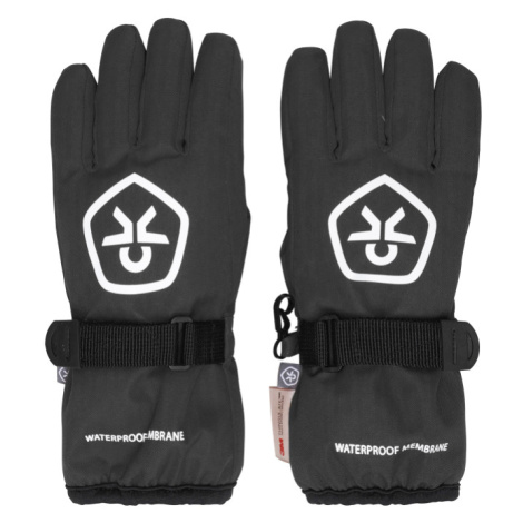 COLOR KIDS-Gloves-Waterproof-5458.140-black Čierna