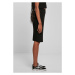 Ladies Rib Knit Midi Skirt - black