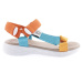 DGN 103-23y Women's Taped Velcro Sandals Multi