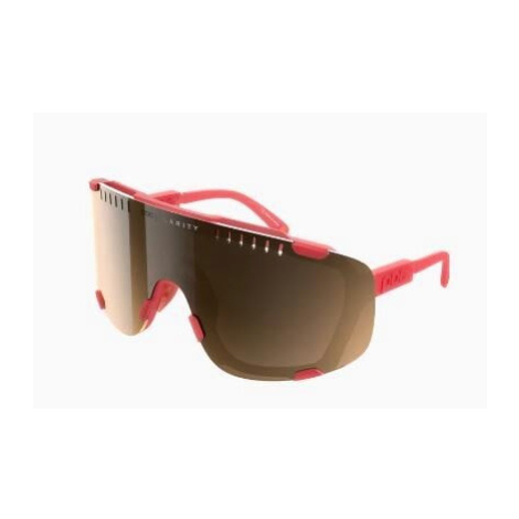 POC Devour Ammolite Coral Translucent Sports Sunglasses