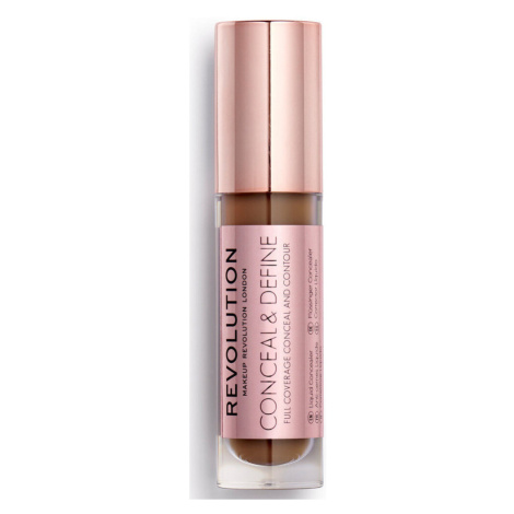 Makeup Revolution  Concealer Conceal   Define  Korektory & korektory očných vačkov Hnedá