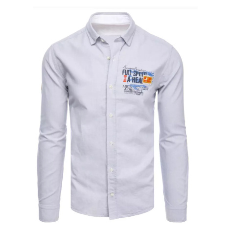 Men's Light Grey Dstreet Shirt