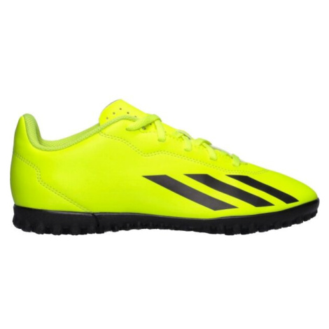 adidas X CRAZYFAST CLUB TF J Detské turfy, žltá, veľkosť 36 2/3