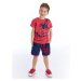 Denokids Pirate Dino Boy's Summer T-shirt Shorts Set