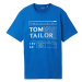 TOM TAILOR Tričko  modrá / biela