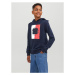 Jack&Jones Junior Mikina 12237105 Tmavomodrá Regular Fit