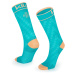 Kilpi CYCLER-U Unisex bežecké ponožky RU0906KI Tyrkysová