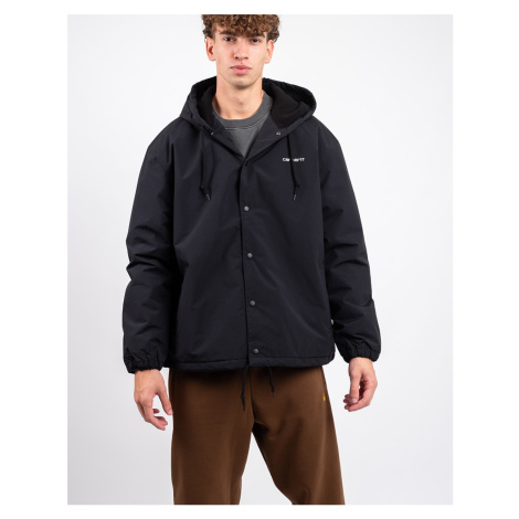 Carhartt WIP Hooded Coach Jacket Black/White