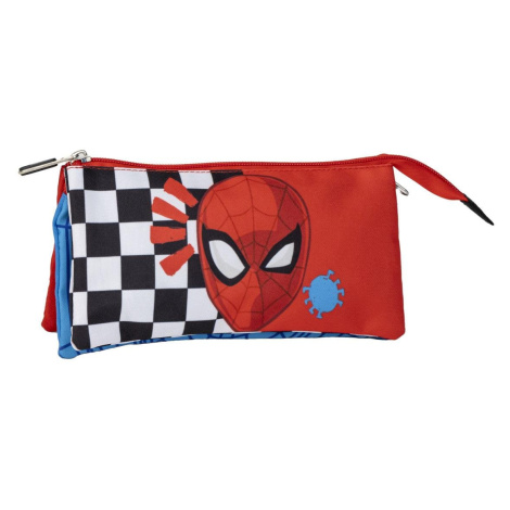 PENCIL CASE 3 COMPARTMENTS SPIDERMAN Spider-Man