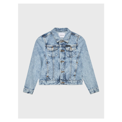Calvin Klein Jeans Džínsová bunda IG0IG01921 Modrá Regular Fit