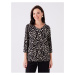 LC Waikiki Women's V-Neck Patterned Blouse