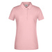 James&amp;Nicholson Dámske triko JN8009 Soft Pink