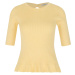 Žlté dámske úpletové tričko ORSAY