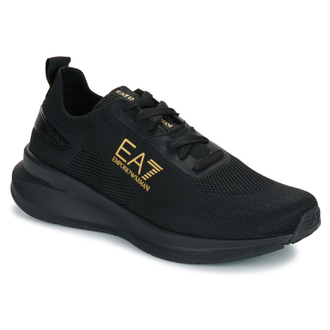 Emporio Armani EA7  MAVERICK KNIT  Nízke tenisky Čierna