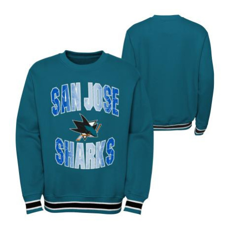 San Jose Sharks detská mikina Classic Blueliner Crew Neck