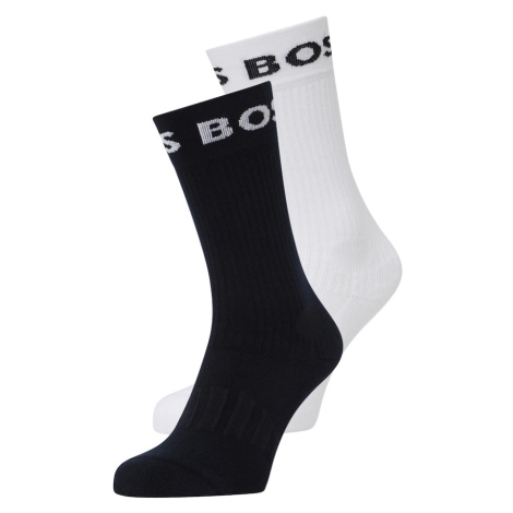 BOSS Ponožky  tmavomodrá / biela Hugo Boss