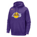 Nike Los Angeles Lakers Club Pullover Field Purple - Pánske - Mikina Nike - Fialové - DX9997-504