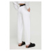 Bavlnené nohavice Calvin Klein Underwear biela farba,melanžové,000QS6943E