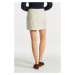 SUKŇA GANT TEXTURED MINI SKIRT biela