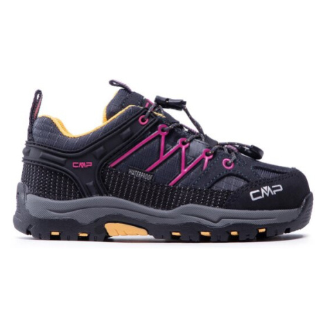 CMP Trekingová obuv Kids Rigel Low Trekking Shoe Wp 3Q54554 Čierna