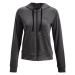 UNDER ARMOUR-Rival Terry FZ Hoodie-GRY Šedá