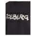 Iceberg Mikina 23EIP0E0516302 Čierna Regular Fit