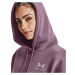 Dámska zateplená tréningová mikina s kapucňou UNDER ARMOUR Essential Fleece OS Hoodie-PPL