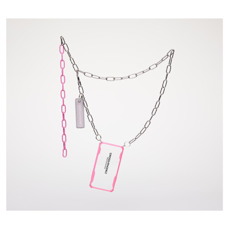 Cross/Phonez Chain Case Silver/ Pink