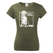Dámské tričko pre milovníkov psov  Zlatý retriever - darček pre psíčkarov