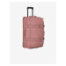 Ružová cestovná taška Travelite Kick Off Wheeled Duffle L Rosé