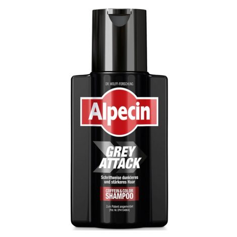 Alpecin Grey Attack Šampón proti šedinám a vypadávaniu vlasov 200ml - Alpecin