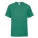 Green Fruit of the Loom Kids Cotton T-shirt