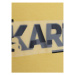 KARL LAGERFELD Tričko Z25397 S Žltá Regular Fit