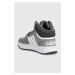 Detské tenisky adidas Originals HOOPS MID 3.0 K šedá farba
