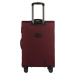 VÍNOVÁ SADA CESTOVNÝCH KUFROV AVC01 AVC01, SET OF 3 SUITCASES (L,M,S) WINGS, RED/BLACK +FREE CAR