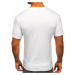 Biele pánske tričko s potlačou Bolf 142175