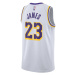 Nike Dri-FIT LeBron James Los Angeles Lakers Association Edition 2022/23 Swingman Jersey White -