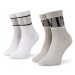 Levi's® Súprava 2 párov vysokých ponožiek unisex 37157-0329 Biela