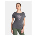 Women's technical T-shirt KILPI GAROVE-W Dark gray