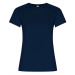 Roly Golden Dámske tričko z organickej bavlny CA6696 Navy Blue 55