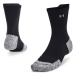 Under Armour ARMOURDRY RUN CUSHION 1PK MID Unisex ponožky, čierna, veľkosť