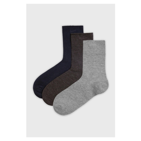 3 PACK Bavlnené ponožky Monaq II vysoké Ysabel Mora