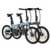 Kombo zľava 2ks - ADO A20 Air, skladací elektrický bicykel - Sivá, Modrá