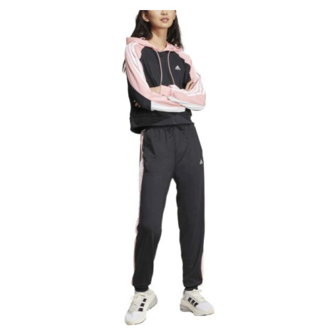 adidas BOLDBLOCK TRACK SUIT Dievčenská tepláková súprava, čierna, veľkosť