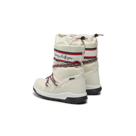Tommy Hilfiger Snehule Snow Boot T3A6-32436-1485 S Biela