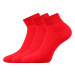 Voxx Setra Unisex športové ponožky - 3 páry BM000000599400100299 červená