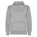 Roly Urban Dámska mikina s kapucňou SU1068 Heather Grey 58